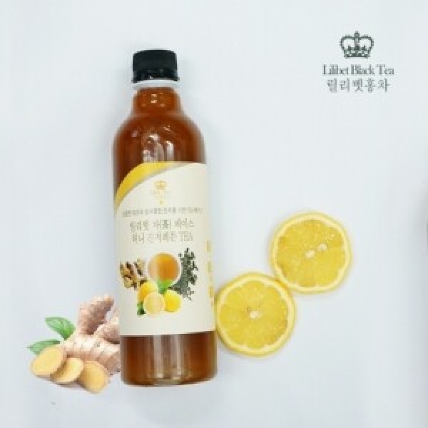 아오아오 커피,릴리벳 진저 레몬 티베이스 생강차 원액 600g 대량구매 20병